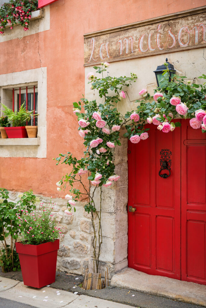 red entry door replacement